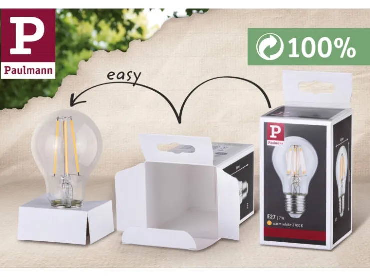 Paulmann LED-Kerze Filament Plug & Shine 24 V 2 W 3000 K Dimmbar* Laternen