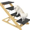 PawHut 2 in 1 Hundetreppe 4 Stufig* Hundebedarf