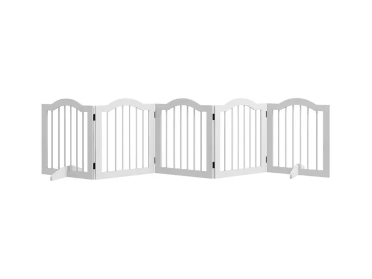 PawHut Absperrgitter 5-Teilig 254 5 x 61 cm* Hundebedarf