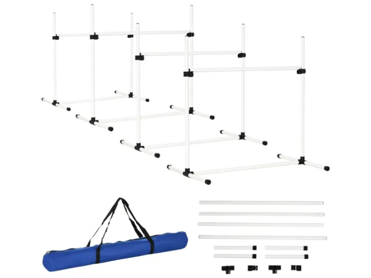 PawHut Agility Hürdenset* Hundebedarf