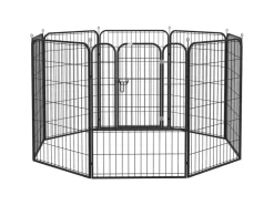 PawHut Freigehege Individuell Gestaltbare Form mit Tür 80 x 100cm* Kleintierbedarf