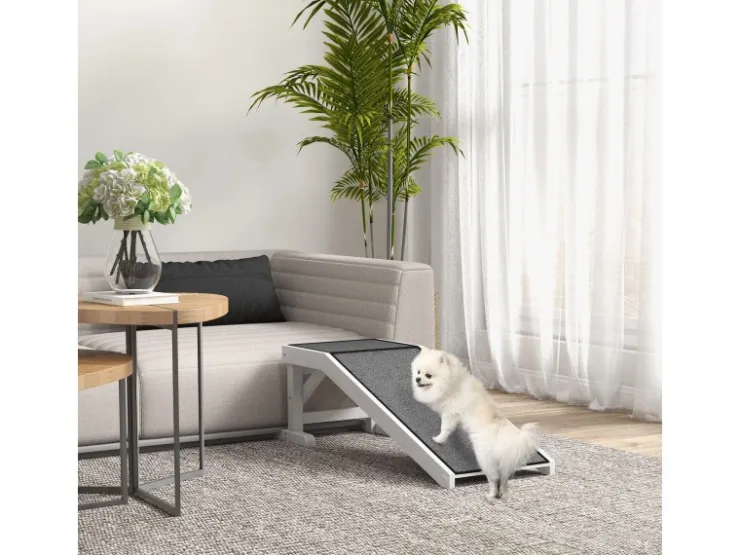 PawHut Haustierrampe mit Rutschfestem Teppich 125 x 40 x 35,5cm* Sofas