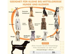 PawHut Hundekäfig mit Schloss und Fenster 116 x 60 x 87 cm* Hundebedarf