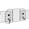PawHut Hundeschutzgitter Hundegitter Verstellbar Stahl* Hundebedarf