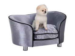PawHut Hundesofa mit Kissen 69 x 49 x 38 cm