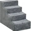 PawHut Hundetreppe 4 Stufig* Sofas|Hundebedarf