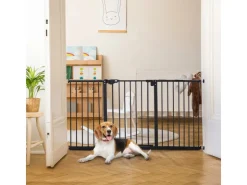 PawHut Türschutzgitter mit 3 Verschiedene Verlängerungen* Hundebedarf