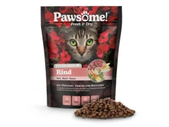 Pawsome Katzen-Nassfutter Fresh & Dry Sterilised Rind 750 g* Katzenbedarf