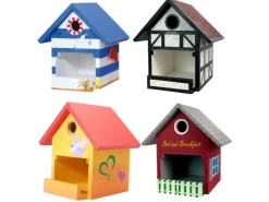 Pebaro Holzbausatz Vogelhaus