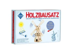 Pebaro Solar-Bausatz Windmühle mit Motor