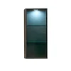 Pelipal Vitrinen-Wandschrank Quantum 05 Riviera Eiche quer NB 30 cm