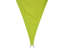 Perel Viereck-Sonnensegel 500 cm x 500 cm Limegrün* Überwürfe