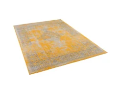 Pergamon Designer Teppich Passion Vintage Bordüre Safran Gelb 120x170cm* Bordüren