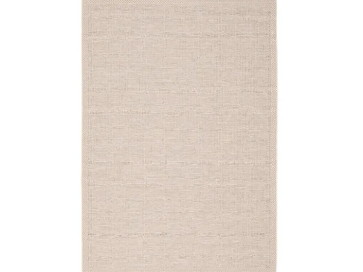 Pergamon In & Outdoor Teppich Flachgewebe Ottawa Bordüre Beige 140x200cm* Bordüren