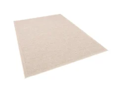 Pergamon In & Outdoor Teppich Flachgewebe Ottawa Bordüre Beige 120x170cm
