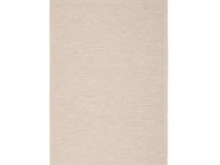 Pergamon In & Outdoor Teppich Flachgewebe Ottawa Bordüre Beige 120x170cm