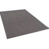Pergamon Sisalteppich Natura Klassisch mit Bordüre Anthrazit 150x150cm