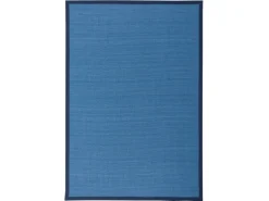Pergamon Sisalteppich Natura Klassisch mit Bordüre Blau 60x110cm