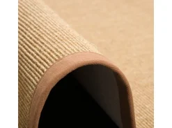 Pergamon Sisalteppich Natura Klassisch mit Bordüre Nuss 150x150cm* Bordüren