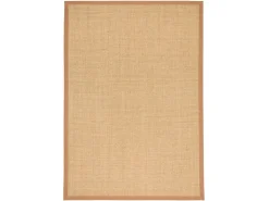 Pergamon Sisalteppich Natura Klassisch mit Bordüre Nuss 150x150cm* Bordüren