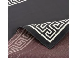 Pergamon Teppich Trendline Römisch Bordüre Anthrazit 120x170cm* Bordüren