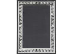 Pergamon Teppich Trendline Römisch Bordüre Anthrazit 80x150cm* Bordüren