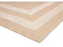 Peyer Syntex Teppich Terrace Bordüre Pflegeleicht Farbe 80 x 150 cm