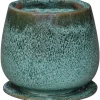 Pflanztopf 14,5cm x Ø14,5 cm Grün* Kommode