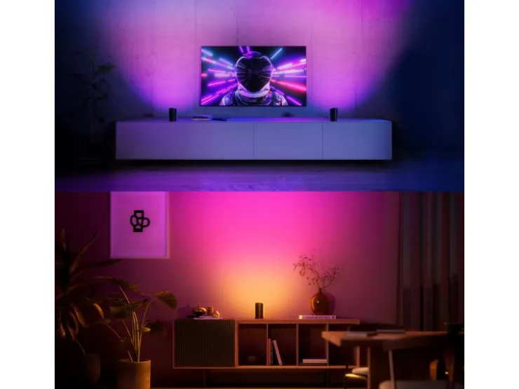 Philips Hue LED-Wallwasher Play CCT 15,7 cm x 9,1 cm Doppelpack* TV-Wände
