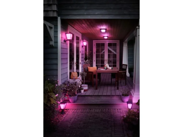 Philips Hue White & Color Amb. Econic LED-Laternenleuchte stehend