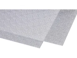Gutta Polystyrol-Platte 2,5 mm "Cristall" Transparent 1000 mm x 1000 mm* Vitrinen