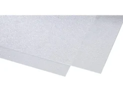 Gutta Polystyrol-Platte 2,5 mm "Tropfen" Transparent 1000 mm x 500 mm