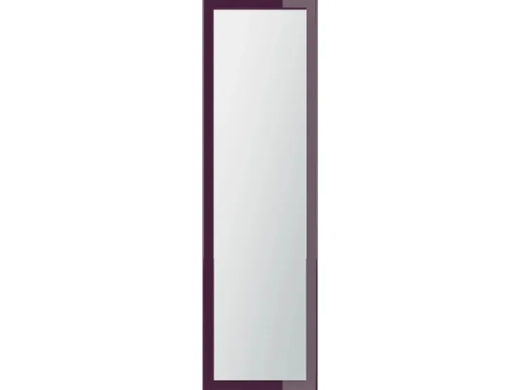 Posseik Spiegel Elite farbig eingerahmt 50 cm x 170 cm Brombeer