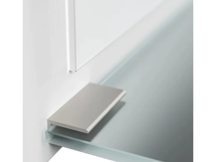 Posseik Spiegel Elite Glasablage farbig eingerahmt 104 cm x 60 cm Hochglanz* Garderoben