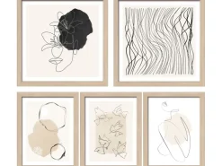 Pro Art Bilder Framed Art Lines And Shapes XII 2x 28 x 28 cm, 3x 19 x 24 cm* Bilder