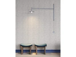 PROFHOME 151518 3D Wandpaneel Wandvertäfelung Deckenplatte Stuckleiste 2,04 m 204 cm x 3,3 cm x 25,9 cm Weiß* Deckenplatten