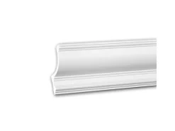 PROFHOME 150209 Eckleiste Zierleiste für indirekte Beleuchtung Stuckleiste 2 m 200 cm x 11,8 cm x 15 cm Weiß* Zierprofile