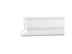 PROFHOME 150226 Eckleiste Zierleiste für indirekte Beleuchtung Stuckleiste 2 m 200 cm x 5,5 cm x 5,5 cm Weiß* Zierprofile