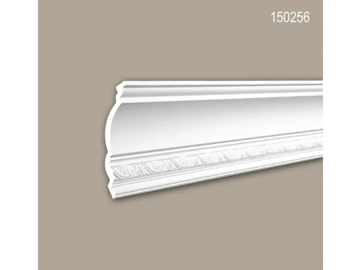 PROFHOME 150256 Eckleisten 1 Karton Set mit 6 Zierleisten 12 m Weiß* Zierprofile