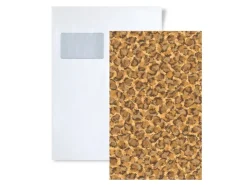 PROFHOME 1 MUSTERSTÜCK S-349023-GU DIN A4 MUSTER der Leopardenmuster Tapete* Tapetenmuster