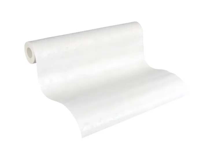 PROFHOME 929518-GU Spachtel Putz Tapete Struktur Matt Weiß 0,53 m x 10,05 m 5,33 m2 Weiß
