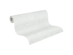 PROFHOME 643018-GU Spachtel Putz Tapete Struktur Matt Weiß 1,06 m x 25,00 m 26,50 m2 Weiß* Überstreichbare Tapeten