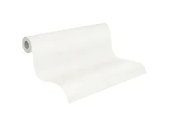 PROFHOME 310019-GU Struktur Tapete Spachteloptik Matt Weiß 1,06 m x 25,00 m 26,50 m2 Weiß* Überstreichbare Tapeten
