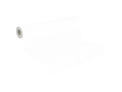 PROFHOME 951014-GU Struktur Tapete Gestreiftes Muster Matt Weiß 1,06 m x 25,00 m 26,50 m2 Weiß* Überstreichbare Tapeten