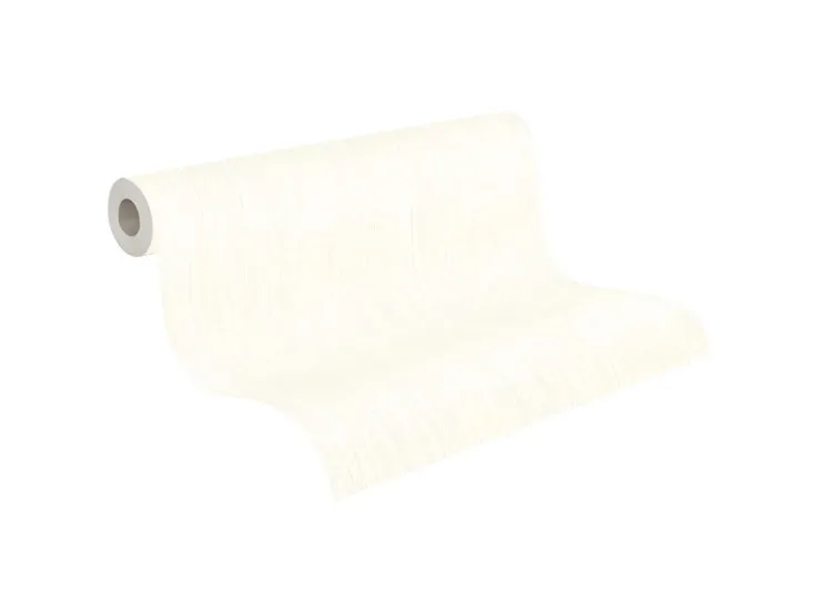 PROFHOME 350671-GU Struktur Tapete Gestreiftes Muster Matt Weiß 22,26 m2 1,06 m x 21,00 m 22,26 m2 Weiß* Überstreichbare Tapeten