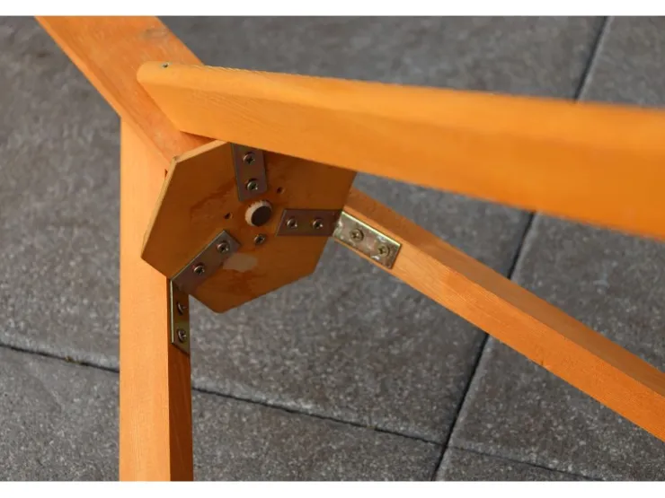Promadino Standfuß für Vogelhäuser aus Kiefernholz 106 cm Hoch* Vogelbedarf