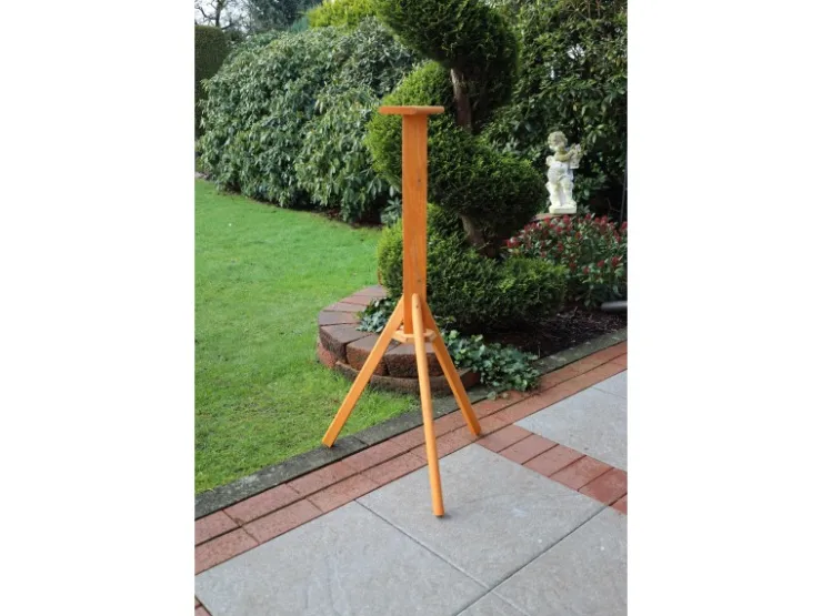 Promadino Standfuß für Vogelhäuser aus Kiefernholz 106 cm Hoch* Vogelbedarf