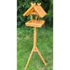 Promadino Vogelhaus Rhön mit Fußkreuzständer 38 cm x 141 cm x 36 cm