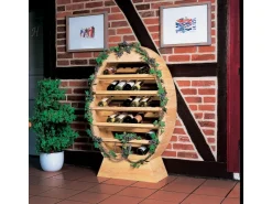Promadino Weinregal Winzertraum groß* Regale Massivholz|Flaschenregale