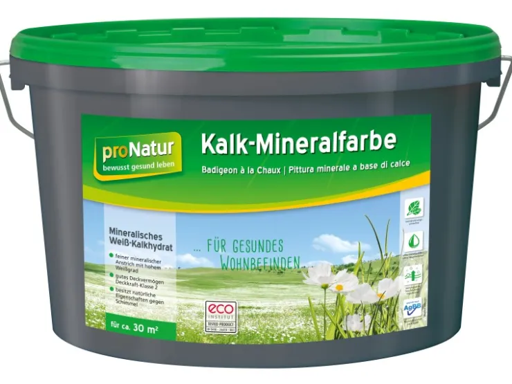 Pronatur Kalk-Mineralfarbe 5 l* Weißlacke